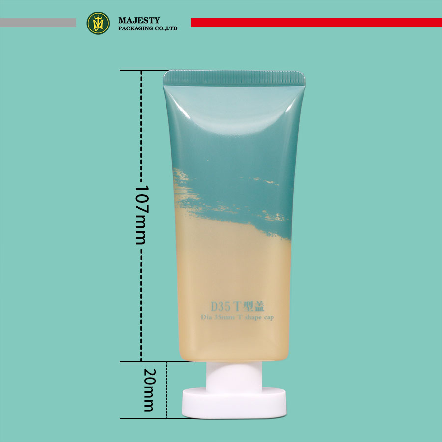 embalaje cosmético del tubo de la bomba sin aire