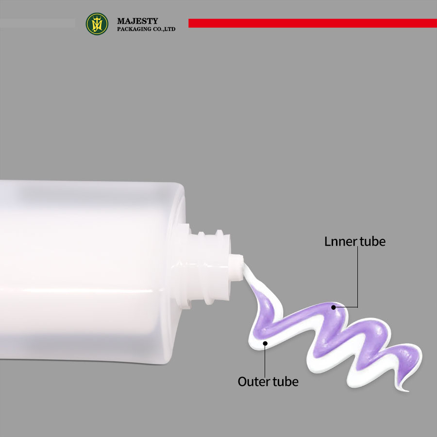 Envase en tubo para gel de ducha y loción corporal.