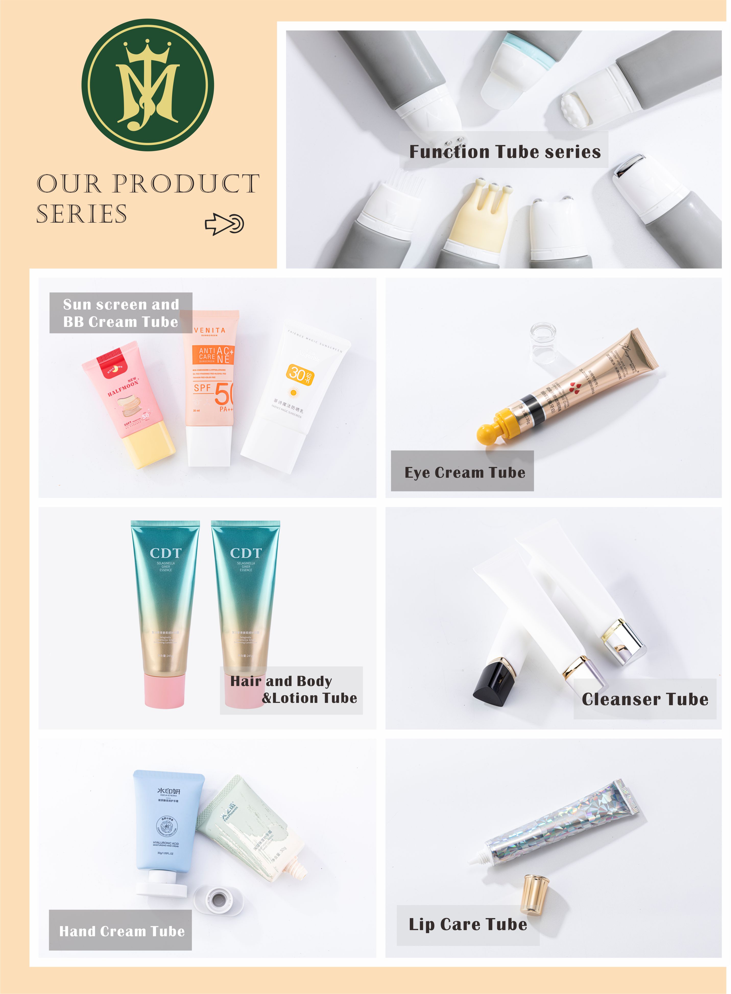 Leere Lipgloss-Tuben mit Zauberstab