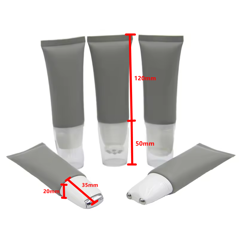 envases cosméticos de tubo de plástico
