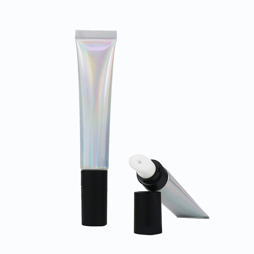 tubo de plástico cosmético