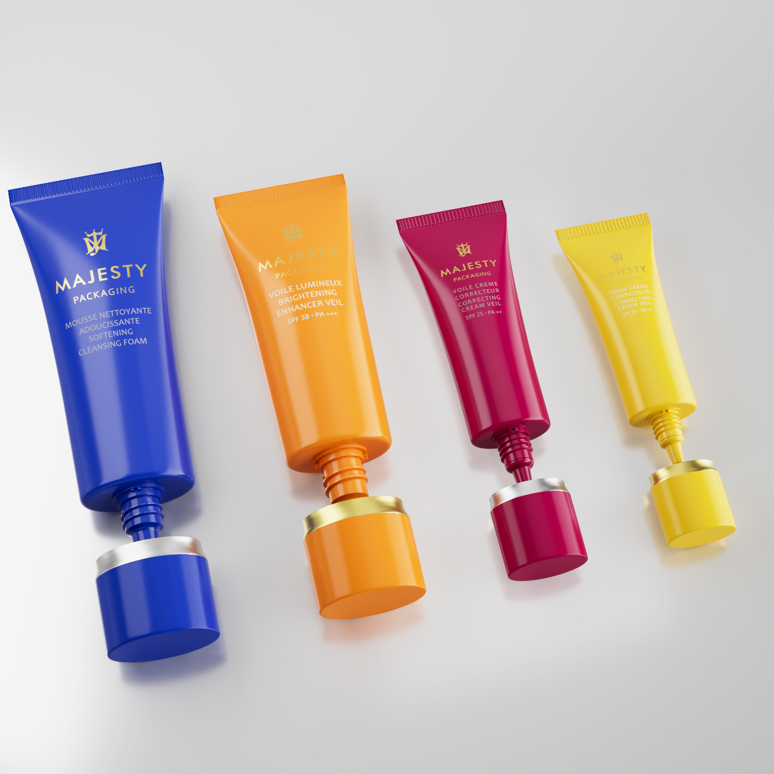 Manguera cosmética de 30 ml a 120 ml