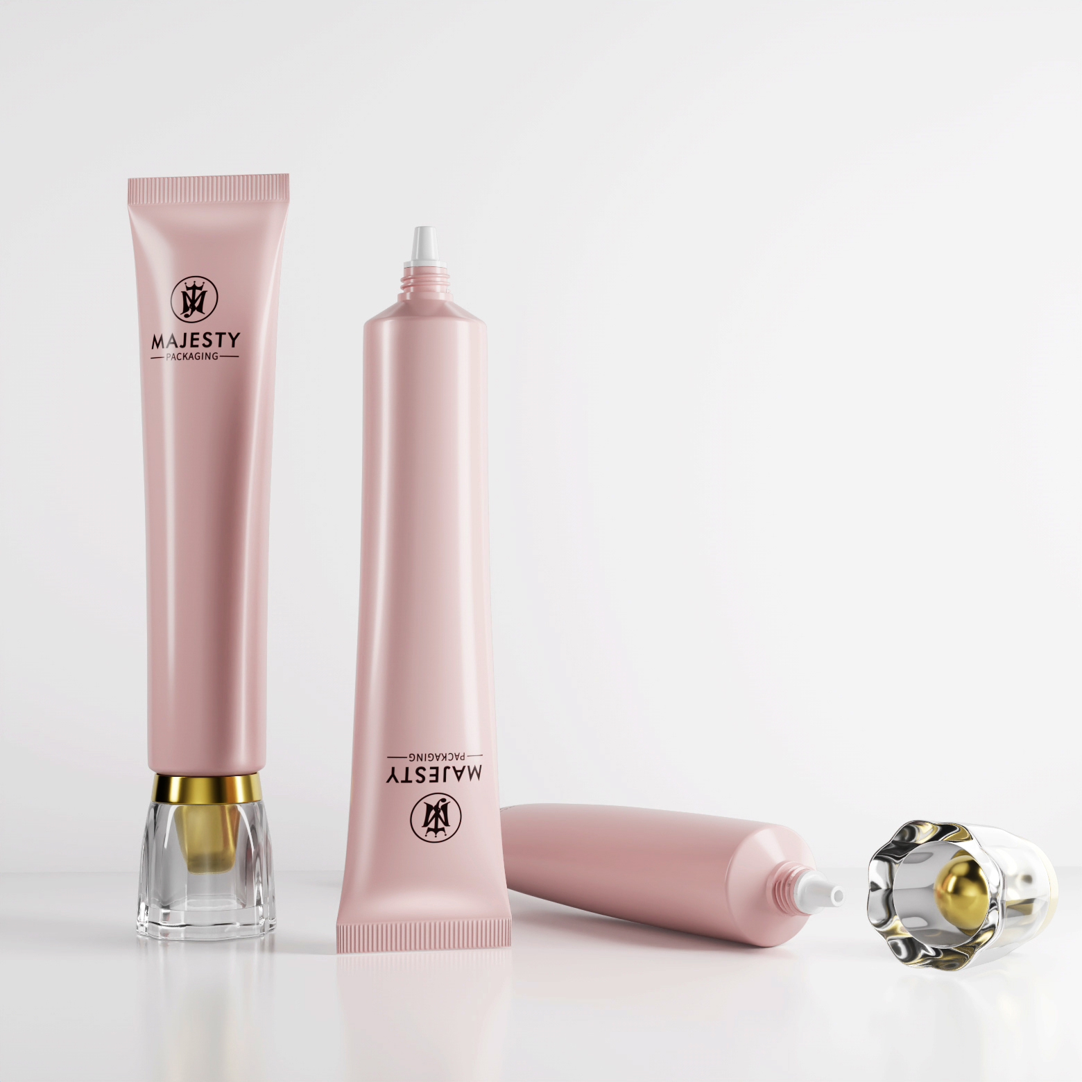 cosméticos de embalaje de tubo