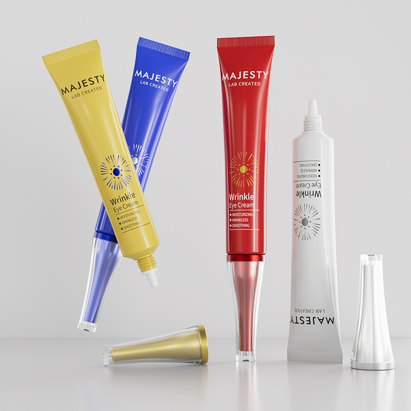 tubo cosmético blanco