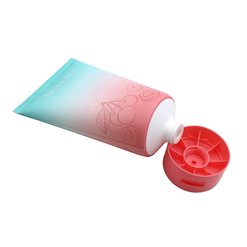 tubo cosmético rosa