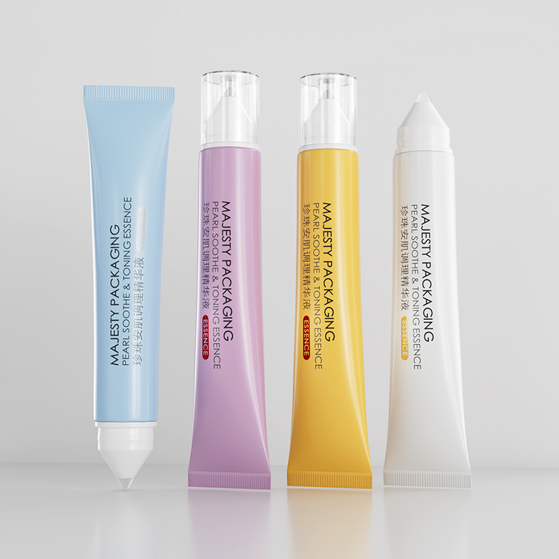 embalaje de tubo de plástico cosmético personalizado
