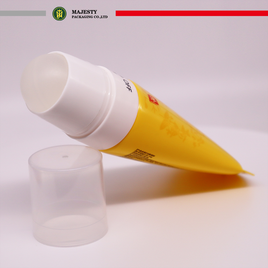 envases cosméticos de tubo de plástico