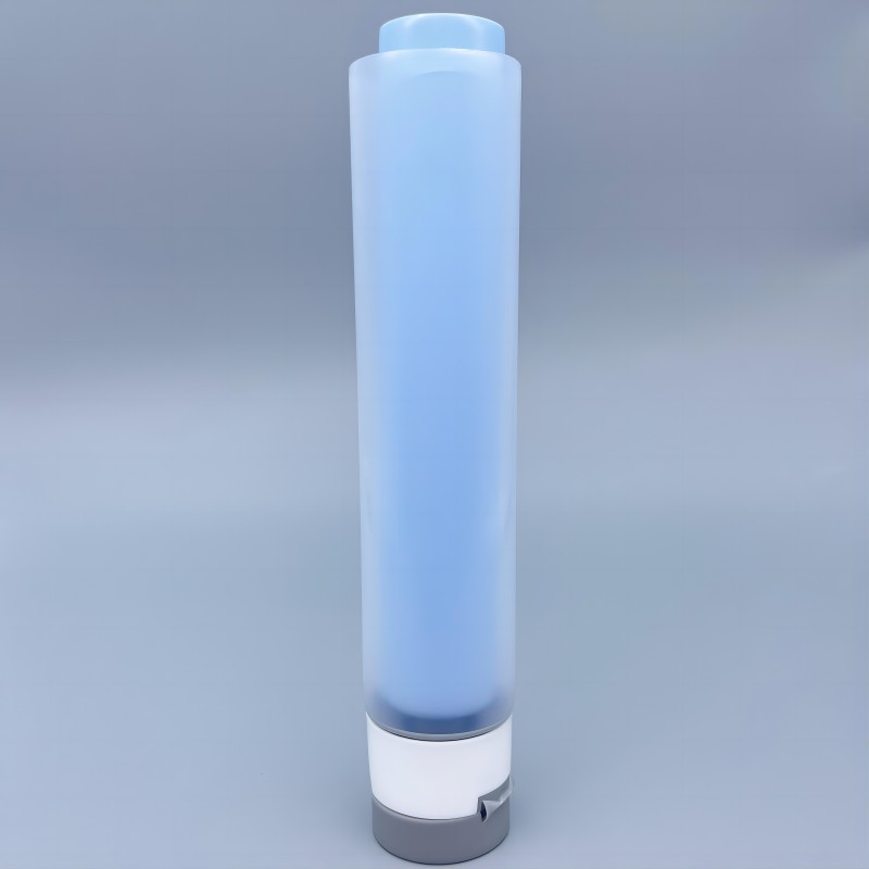 embalaje de tubo de plástico transparente