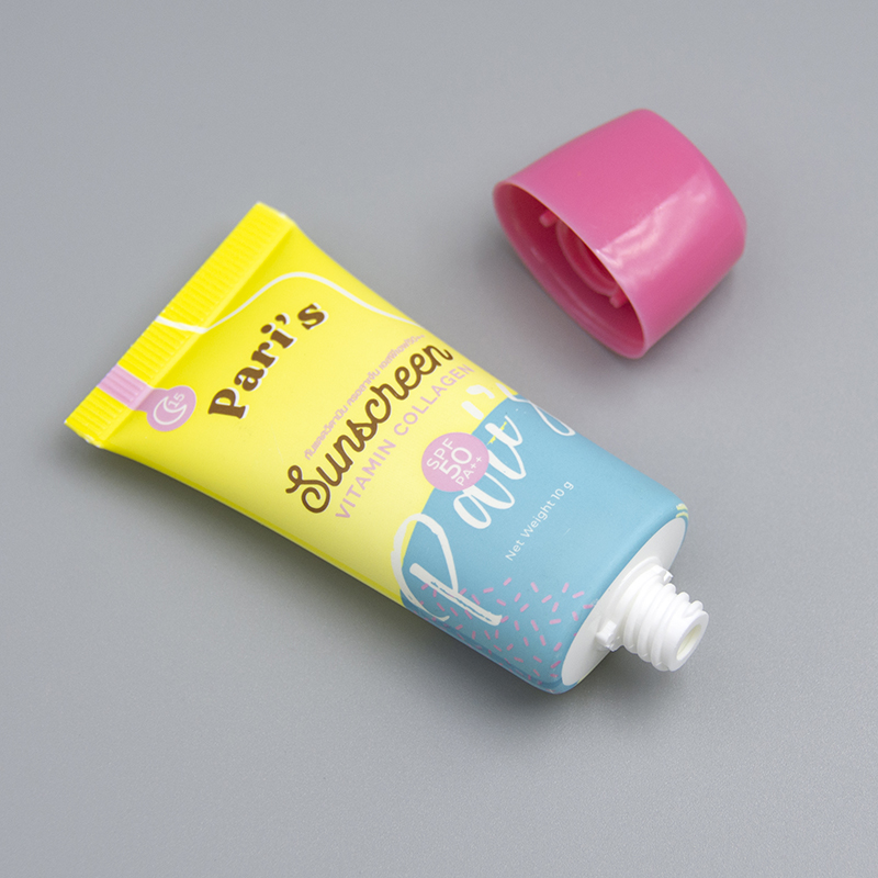 cosméticos de embalaje de tubo