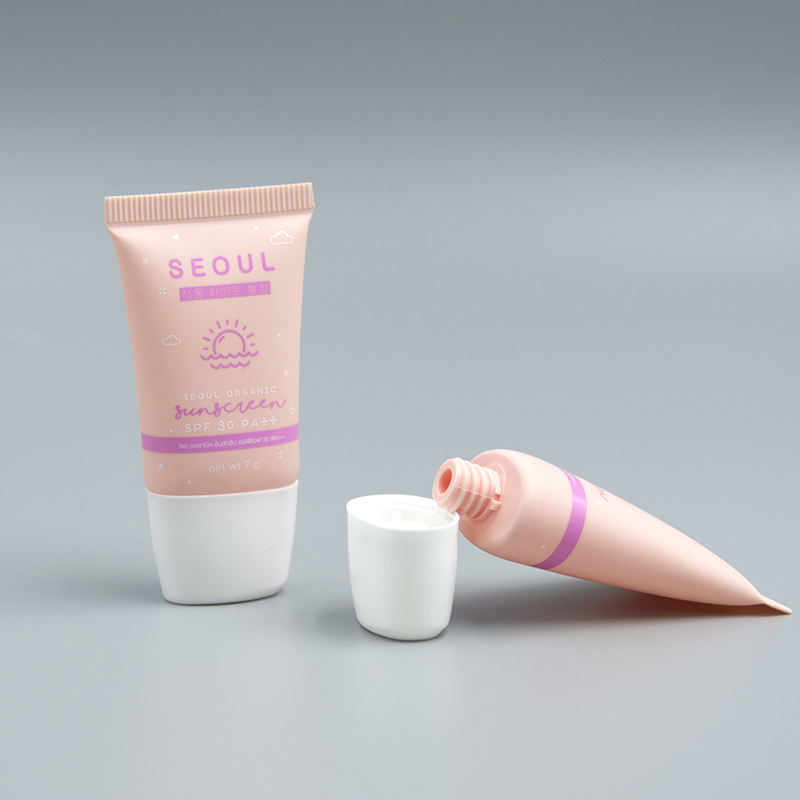 tubo cosmético para apretar